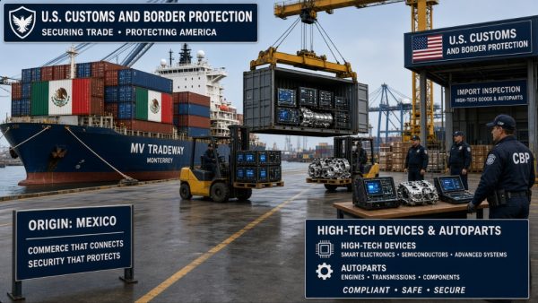 Crecen exportaciones de México a 30.4% anual gracias a bienes manufacturados